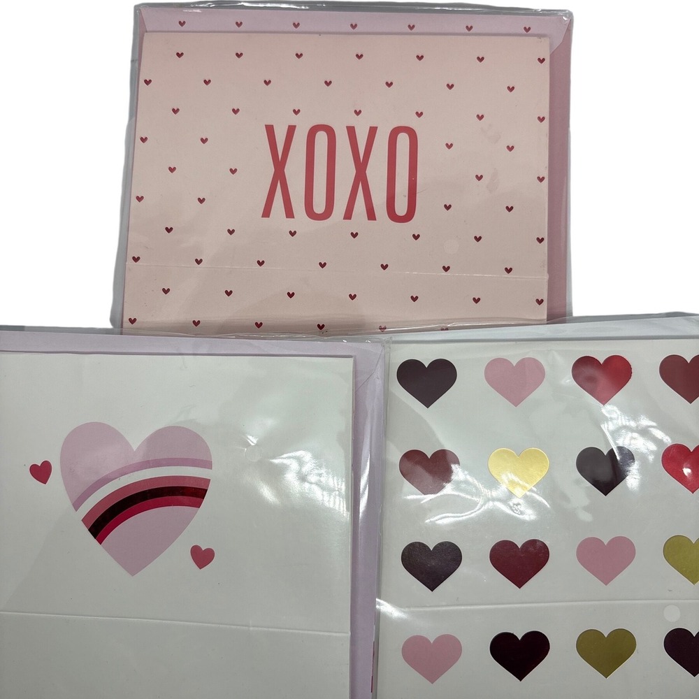 3 Delighted Shadowbox Cards Valentines Day Pop Up Love Bear Heart‎ Annivesary